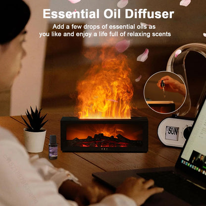 HumidiFires™ Fireplace Rectangle Bar Humidifier