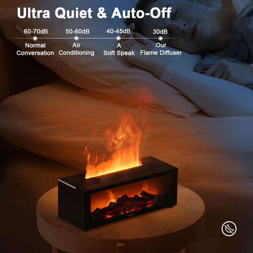 HumidiFires™ Fireplace Rectangle Bar Humidifier