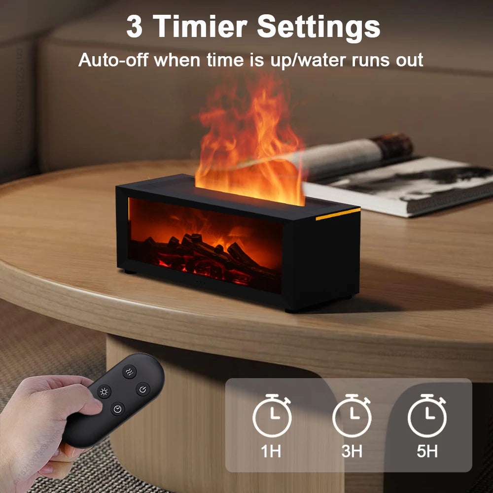 HumidiFires™ Fireplace Rectangle Bar Humidifier